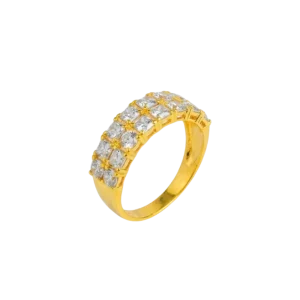 E RING DIAMOND 2 LAYER